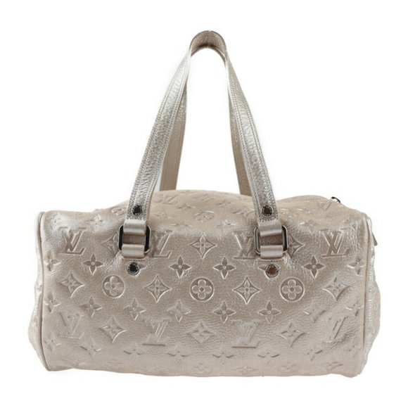 LOUIS VUITTON Cometo Handbag M95818 Monogram Shimmer Peche Pink Metallic Silv... - Picture 3 of 9